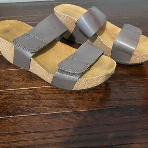 Lola Sabbia for Eric Michael Wedge Sandals grey 39